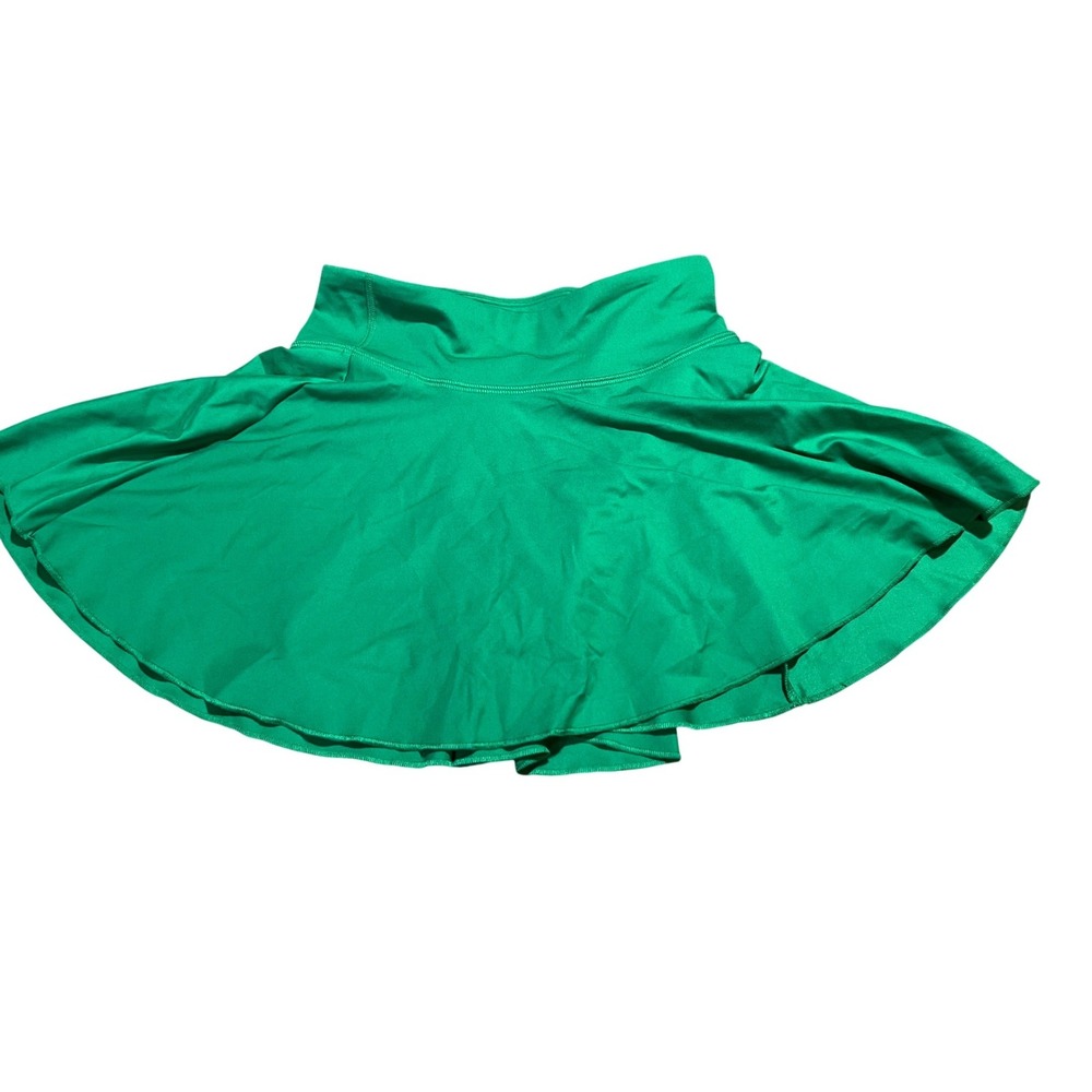 Under Armour Green Athletic Skort XS Tennis Golf Skirt Built-in Shorts HeatGear - Picture 4 of 6